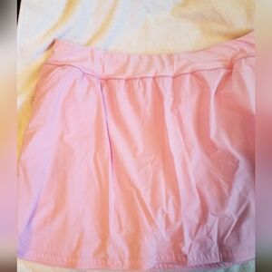 Swim skirt with attached under shorts